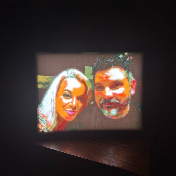 Custom Photo light up Lithophane light custom Hand Crafted - Picture 3 of 7